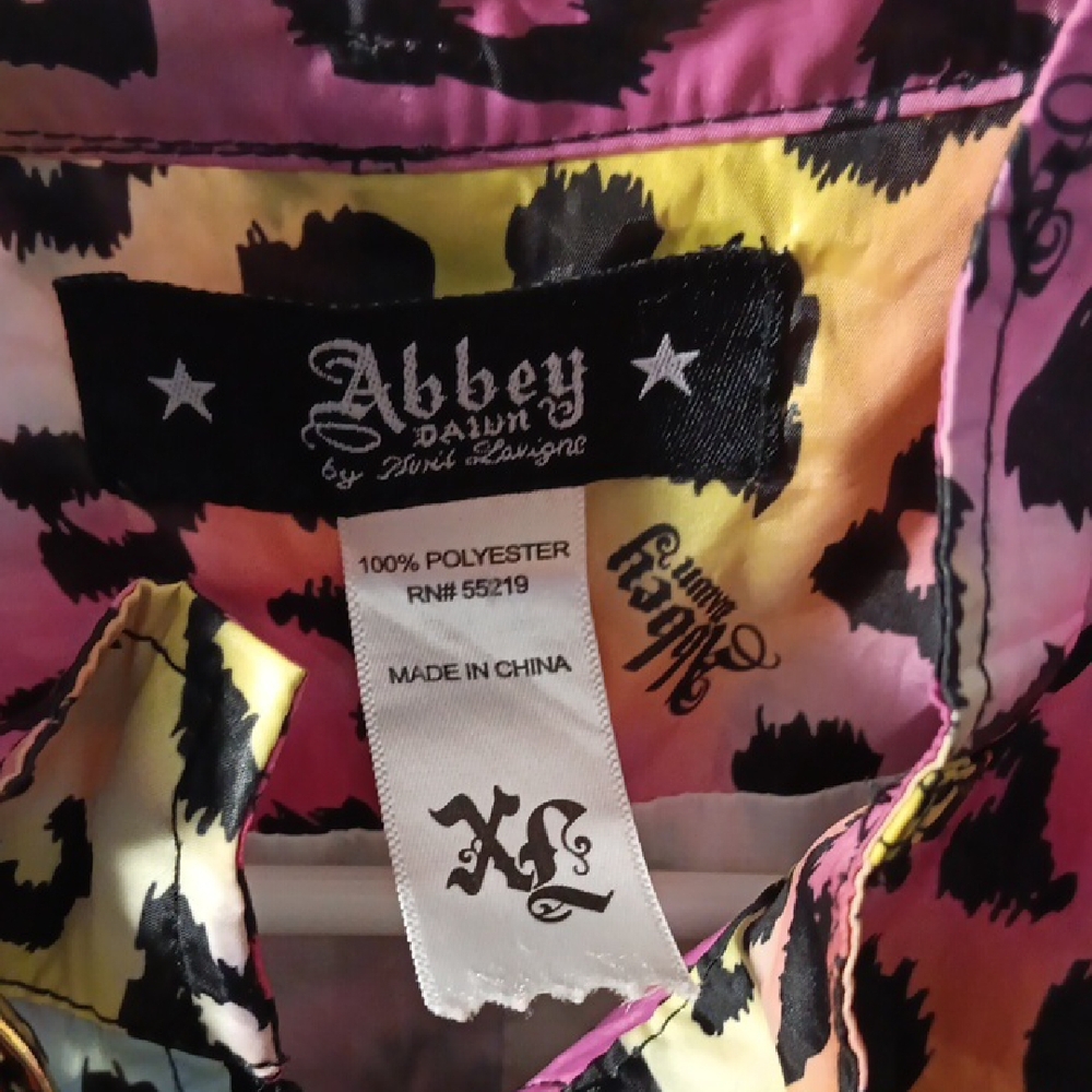 Abbey Dawn Multicolor Leopard Print Jacket - Picture 2 of 6